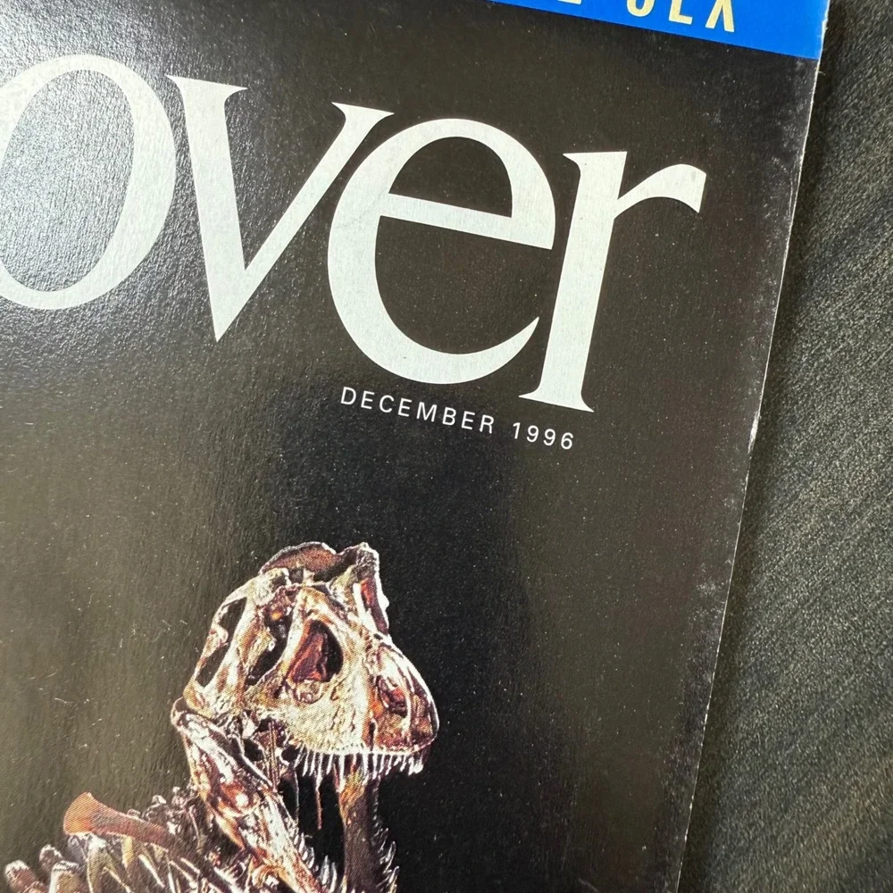 Discover Magazine December 1996 A Cold Hard Look at Dinos‎ Dinosaurs Science